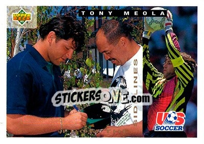Sticker Tony Meola - World Cup USA 1994. Preview English/Spanish n. 149 - Upper Deck