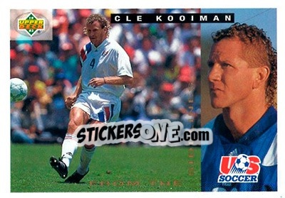 Figurina Cle Kooiman - World Cup USA 1994. Preview English/Spanish n. 155 - Upper Deck