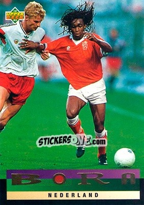 Sticker Holland - World Cup USA 1994. Preview English/Spanish - Upper Deck