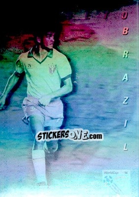 Sticker Bebeto - World Cup USA 1994. Preview English/Spanish - Upper Deck