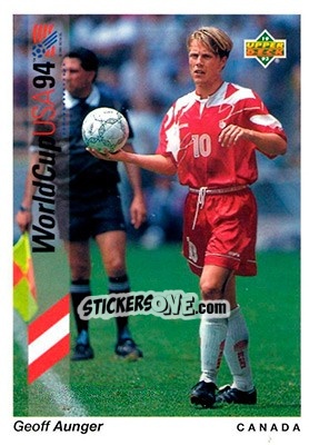 Sticker Geoff Aunger - World Cup USA 1994. Preview English/Spanish n. 59 - Upper Deck