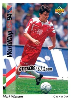 Sticker Mark Watson - World Cup USA 1994. Preview English/Spanish - Upper Deck