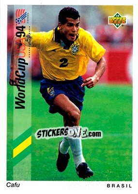 Sticker Cafu - World Cup USA 1994. Preview English/Spanish n. 73 - Upper Deck