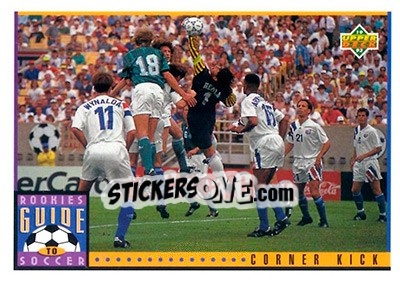 Figurina Corner Kick - World Cup USA 1994. Preview English/Spanish - Upper Deck