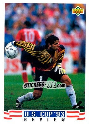 Sticker Tony Meola - World Cup USA 1994. Preview English/Spanish n. 139 - Upper Deck