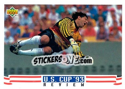 Figurina Tony Meola - World Cup USA 1994. Preview English/Spanish - Upper Deck