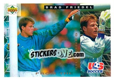Sticker Brad Friedel - World Cup USA 1994. Preview English/Spanish n. 163 - Upper Deck
