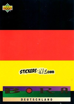 Sticker Germany - World Cup USA 1994. Preview English/Spanish n. B2 - Upper Deck