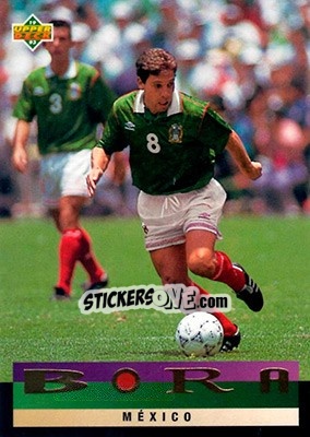 Sticker Mexico - World Cup USA 1994. Preview English/Spanish n. B7 - Upper Deck