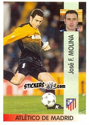 Sticker José Francisco Molina Jiménez - Liga Spagnola 1996-1997 n. 1 - Panini