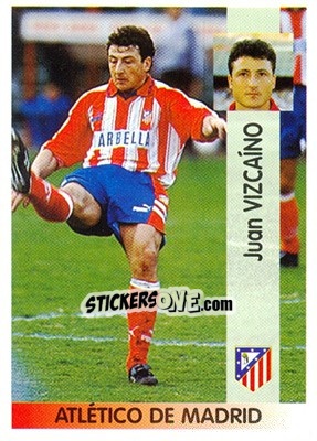 Cromo Juan Vizcaíno Morcillo - Liga Spagnola 1996-1997 - Panini