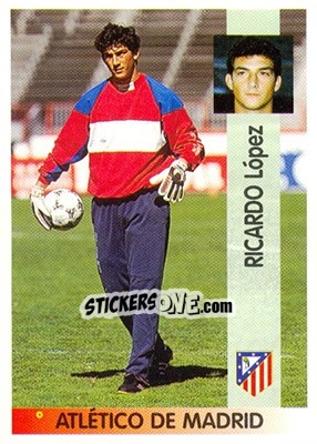 Cromo Ricardo López Felipe - Liga Spagnola 1996-1997 n. 16 - Panini