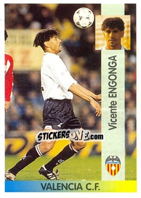 Sticker Vicente Engonga Maté - Liga Spagnola 1996-1997 - Panini