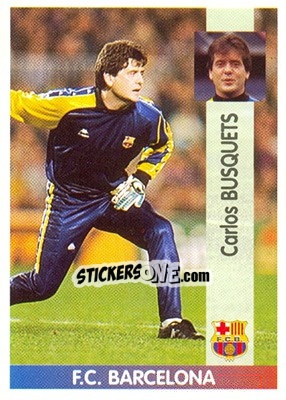 Cromo Carles Busquets Barroso - Liga Spagnola 1996-1997 - Panini