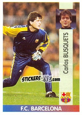 Sticker Carles Busquets Barroso - Liga Spagnola 1996-1997 n. 33 - Panini