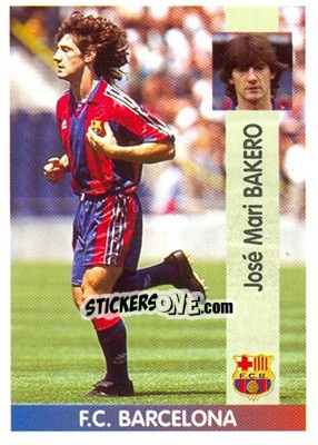 Sticker José María Bakero Escudero