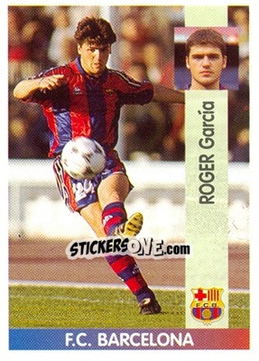 Cromo Roger García Junyent - Liga Spagnola 1996-1997 - Panini