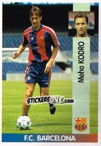 Cromo Meho Kodro Sejtanic - Liga Spagnola 1996-1997 - Panini