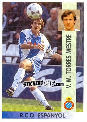 Figurina Víctor Manuel Torres Mestre - Liga Spagnola 1996-1997 - Panini