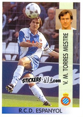 Sticker Víctor Manuel Torres Mestre - Liga Spagnola 1996-1997 n. 54 - Panini