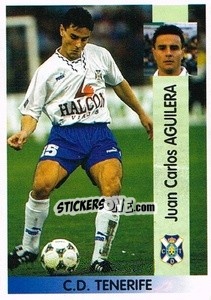 Sticker Juan Carlos Aguilera Martín - Liga Spagnola 1996-1997 n. 66 - Panini