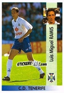Figurina Luis Miguel Ramis Monfort - Liga Spagnola 1996-1997 - Panini