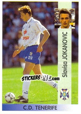 Sticker Slavisa Jokanovic Jankovic - Liga Spagnola 1996-1997 n. 73 - Panini