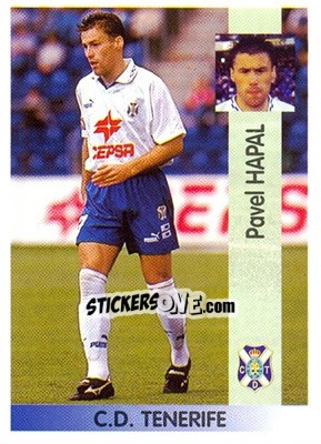 Sticker Pavel Hapal - Liga Spagnola 1996-1997 n. 75 - Panini