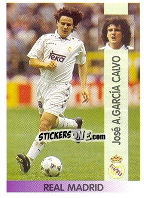 Sticker José Antonio García Calvo - Liga Spagnola 1996-1997 n. 86 - Panini