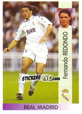 Sticker Fernando Carlos Redondo Neri - Liga Spagnola 1996-1997 n. 91 - Panini