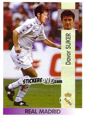 Sticker Davor Suker - Liga Spagnola 1996-1997 - Panini