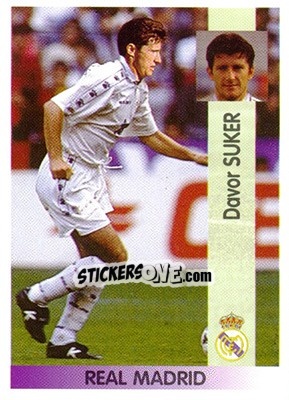 Figurina Davor Suker - Liga Spagnola 1996-1997 - Panini