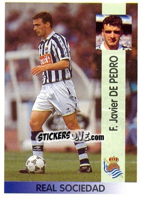 Sticker Francisco Javier De Pedro Falque - Liga Spagnola 1996-1997 n. 106 - Panini