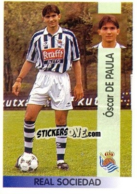 Sticker Óscar De Paula Gamero - Liga Spagnola 1996-1997 n. 109 - Panini