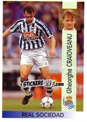 Cromo Gheorghe Craioveanu - Liga Spagnola 1996-1997 - Panini