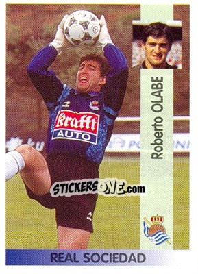 Cromo Roberto Olabe Aranzábal - Liga Spagnola 1996-1997 n. 112 - Panini