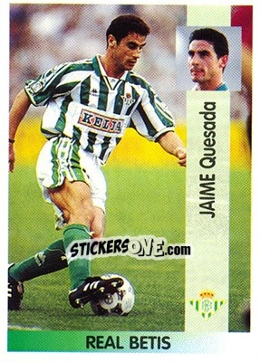 Sticker Jaime Quesada Chavarría - Liga Spagnola 1996-1997 n. 114 - Panini