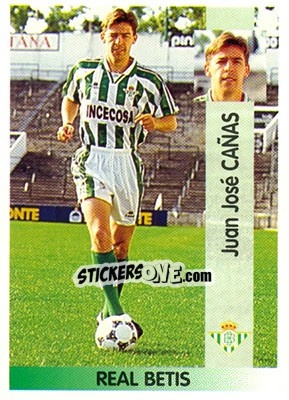 Cromo Juan José Cañas Gutiérrez - Liga Spagnola 1996-1997 - Panini