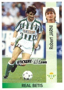 Cromo Robert Jarni - Liga Spagnola 1996-1997 - Panini