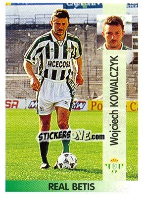 Sticker Wojciech Kowalczyk - Liga Spagnola 1996-1997 - Panini