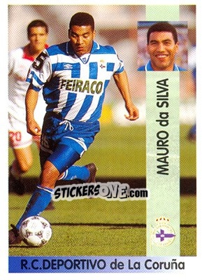 Sticker Mauro Da Silva Gomes - Liga Spagnola 1996-1997 n. 138 - Panini