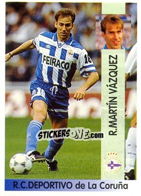 Figurina Rafael Martín Vázquez - Liga Spagnola 1996-1997 - Panini