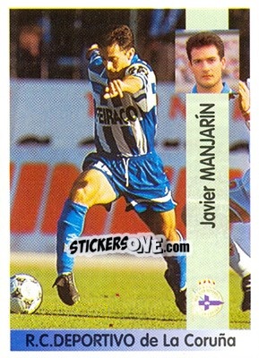 Figurina Javier Manjarín Pereda - Liga Spagnola 1996-1997 - Panini