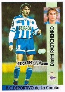 Cromo Dimitri Leonidovich Radchenko - Liga Spagnola 1996-1997 - Panini