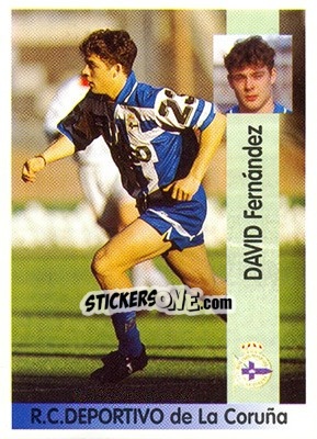 Figurina David Fernández Miramontes - Liga Spagnola 1996-1997 - Panini