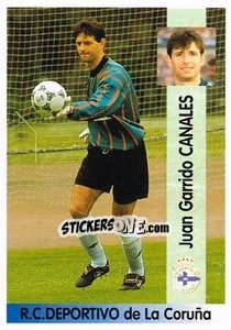 Sticker Juan Garrido Canales - Liga Spagnola 1996-1997 - Panini