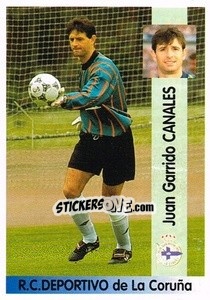 Figurina Juan Garrido Canales - Liga Spagnola 1996-1997 - Panini