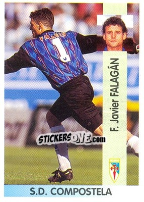 Cromo Francisco Javier Falagán - Liga Spagnola 1996-1997 - Panini