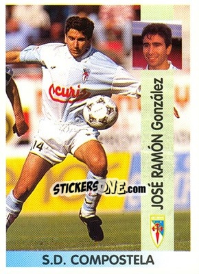 Cromo José Ramón González Pérez - Liga Spagnola 1996-1997 - Panini
