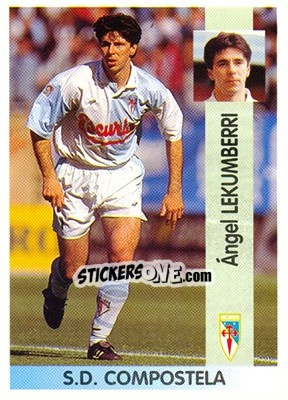Cromo Ángel Lekumberri García - Liga Spagnola 1996-1997 - Panini